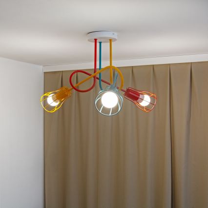 Candelabro integrado OXFORD 3xE27/15W/230V