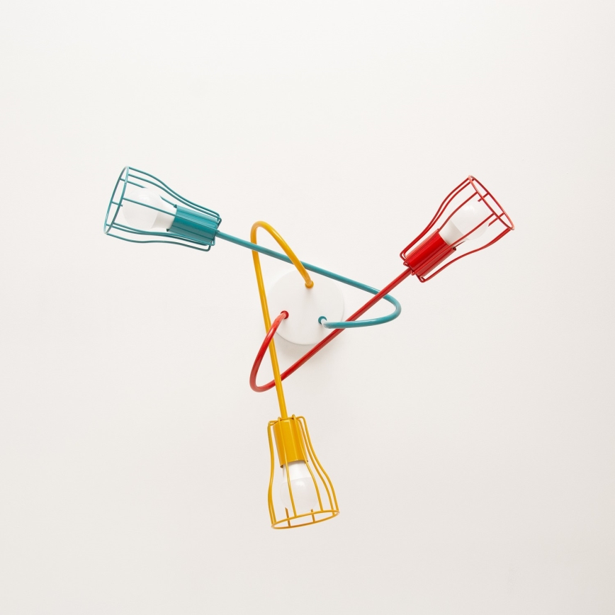 Candelabro integrado OXFORD 3xE27/15W/230V