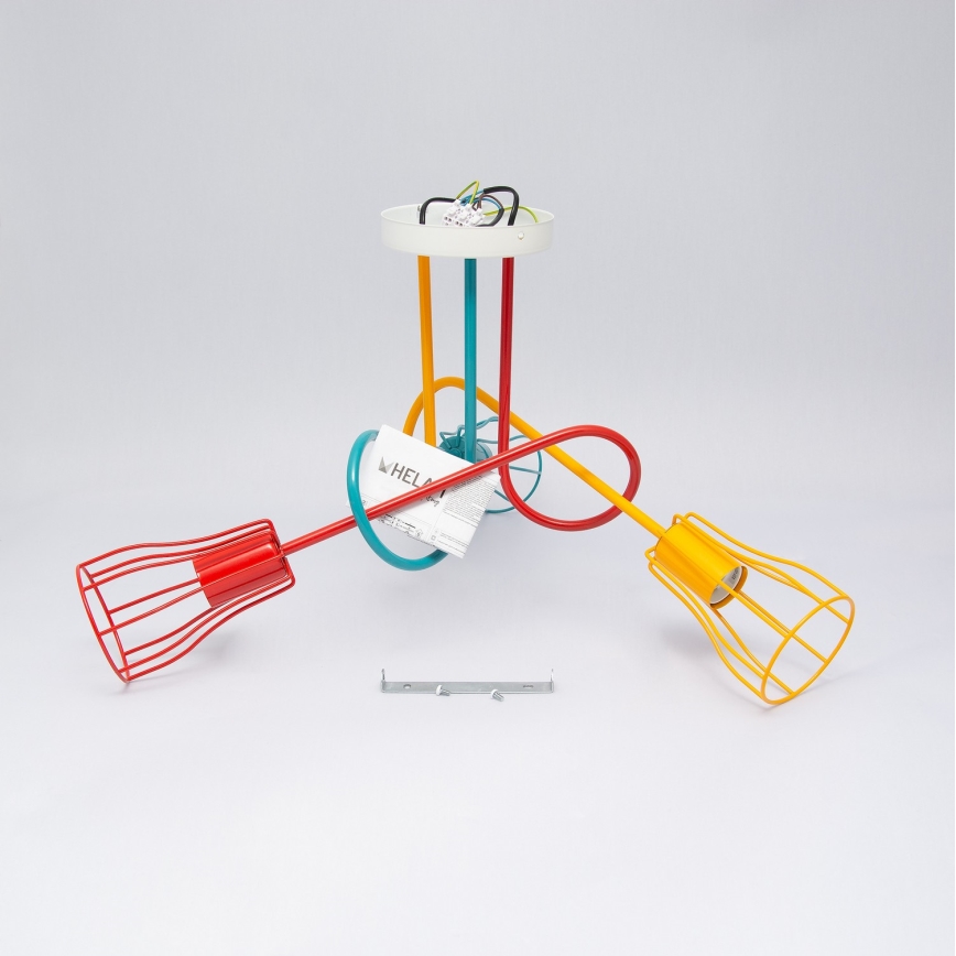 Candelabro integrado OXFORD 3xE27/15W/230V