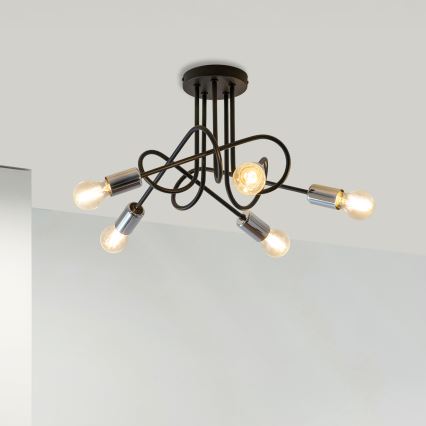 Candelabro integrado OXFORD 5xE27/15W/230V