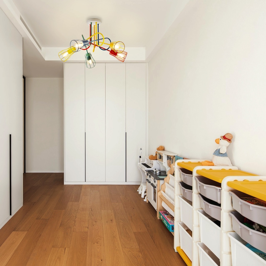 Candelabro integrado OXFORD 5xE27/15W/230V