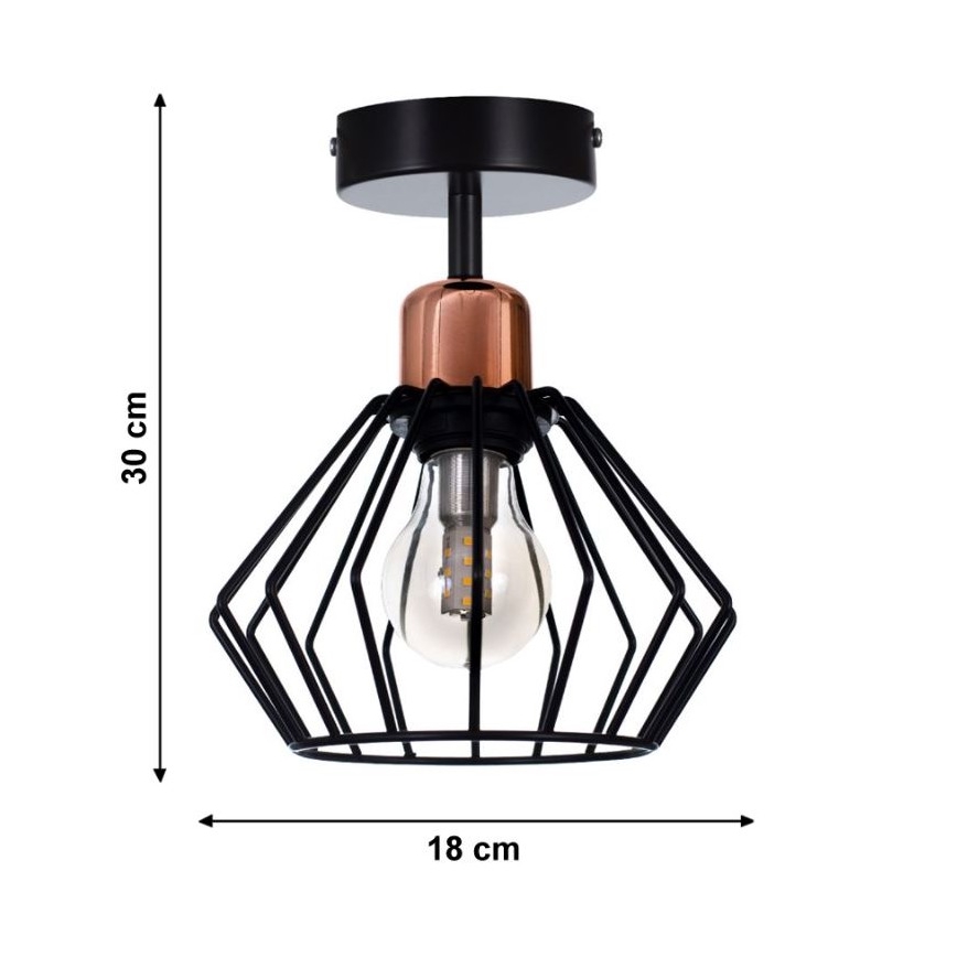 Candelabro integrado PORTO 1xE27/40W/230V