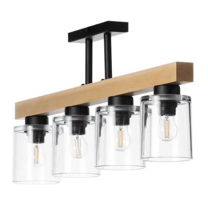 Candelabro integrado RUSTIC RADIANCE 4xE27/60W/230V