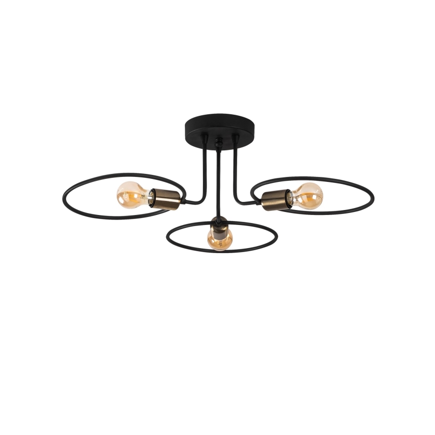 Candelabro montado à superfície CIRCLE 3xE27/40W/230V