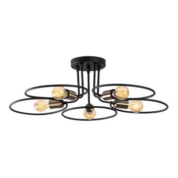 Candelabro montado à superfície CIRCLE 5xE27/40W/230V