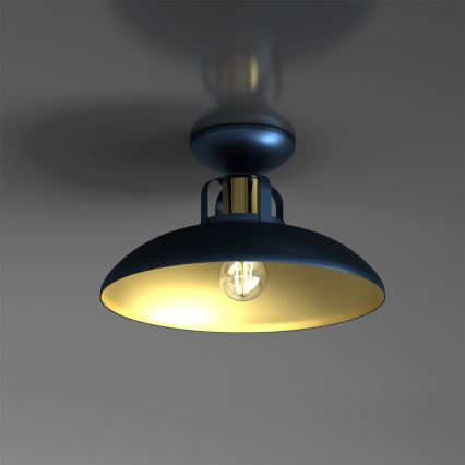 Candelabro montado à superfície FELIX 1xE27/60W/230V azul