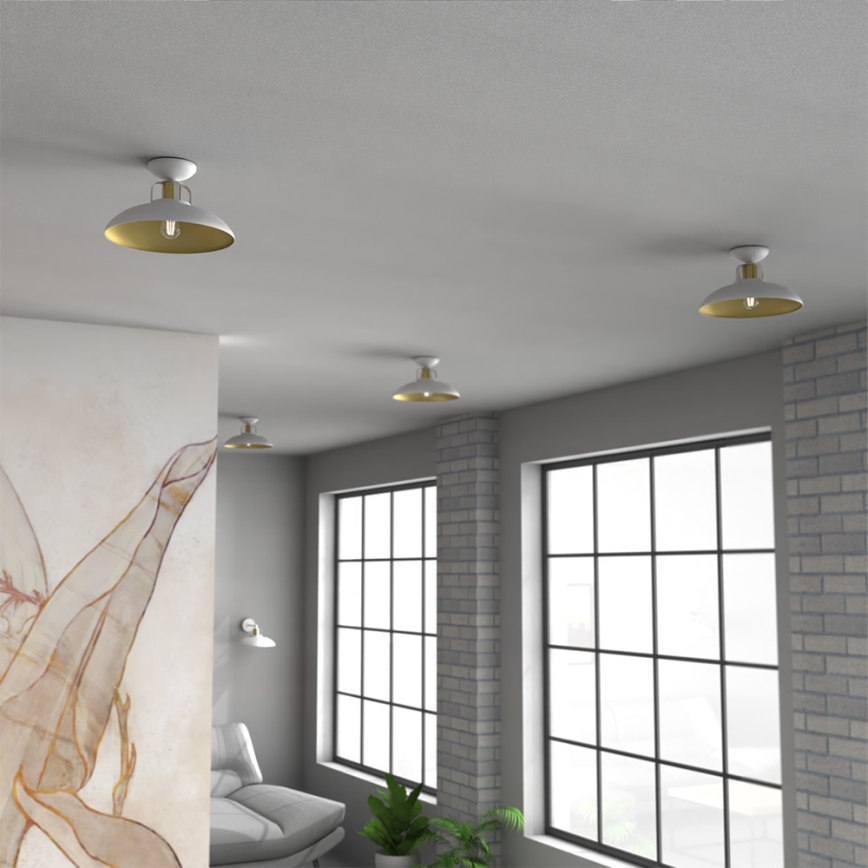 Candelabro montado à superfície FELIX 1xE27/60W/230V branco