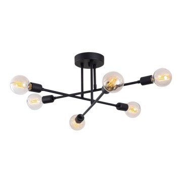 Candelabro montado à superfície FLOWER 6xE27/40W/230V