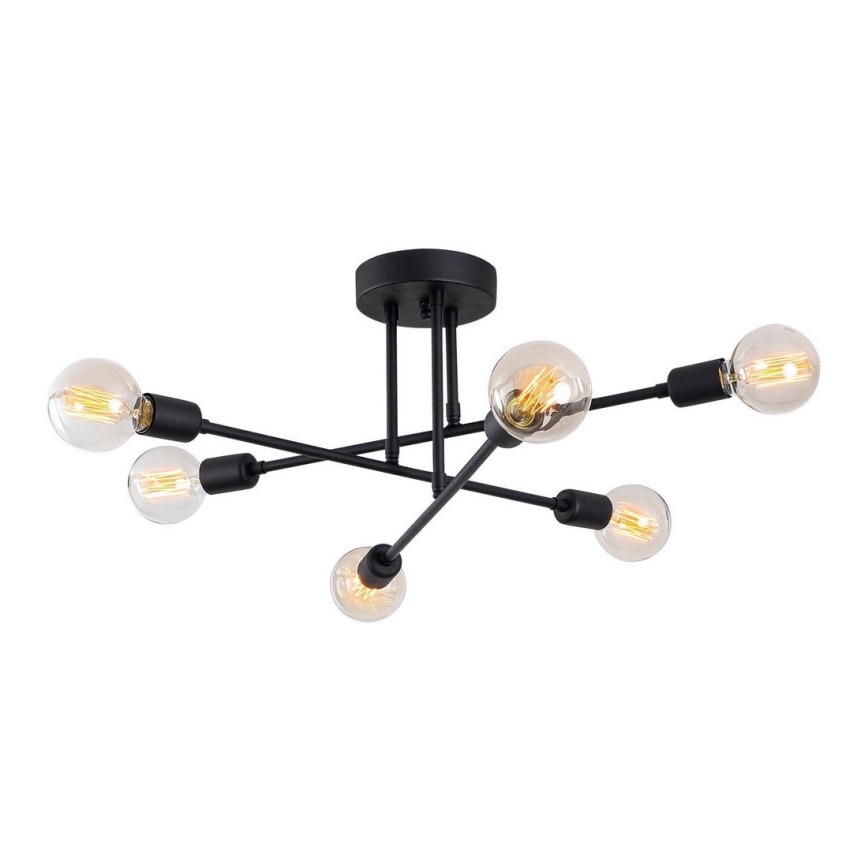 Candelabro montado à superfície FLOWER 6xE27/40W/230V