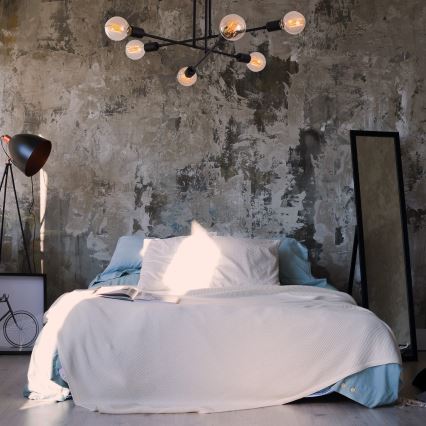 Candelabro montado à superfície FLOWER 6xE27/40W/230V