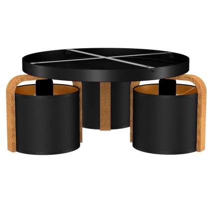 Candelabro montado à superfície JONKO 3xE27/60W/230V