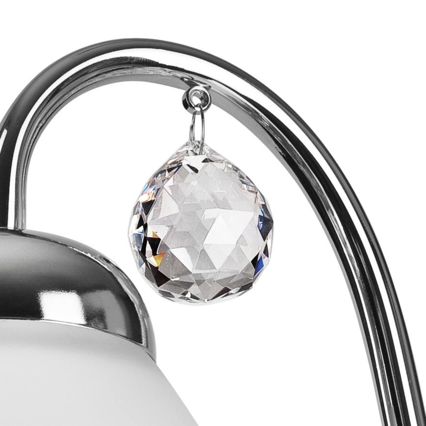 Candelabro montado à superfície MIRANDA 5xE27/60W/230V cromado brilhante