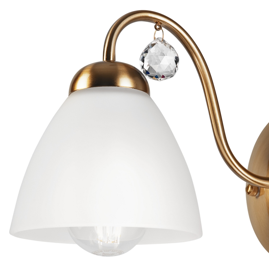 Candelabro montado à superfície MIRANDA 5xE27/60W/230V dourado