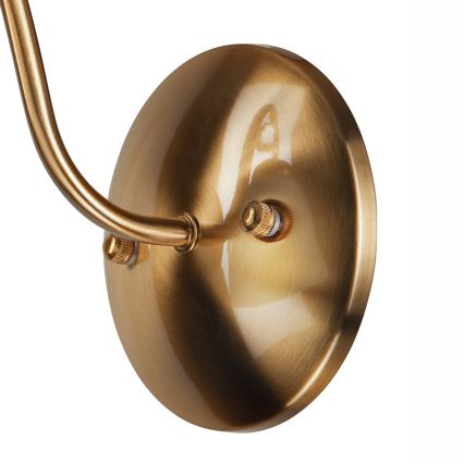 Candelabro montado à superfície MIRANDA 5xE27/60W/230V dourado