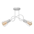 Candelabro montado à superfície OXFORD 2xE27/15W/230V branco