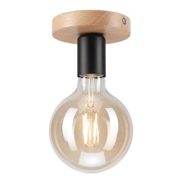 Candelabro montado à superfície VITO OAK 1xE27/60W/230V carvalho