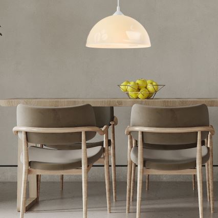 Candelabro num fio 1xE27/60W/230V café