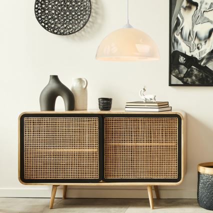 Candelabro num fio 1xE27/60W/230V café