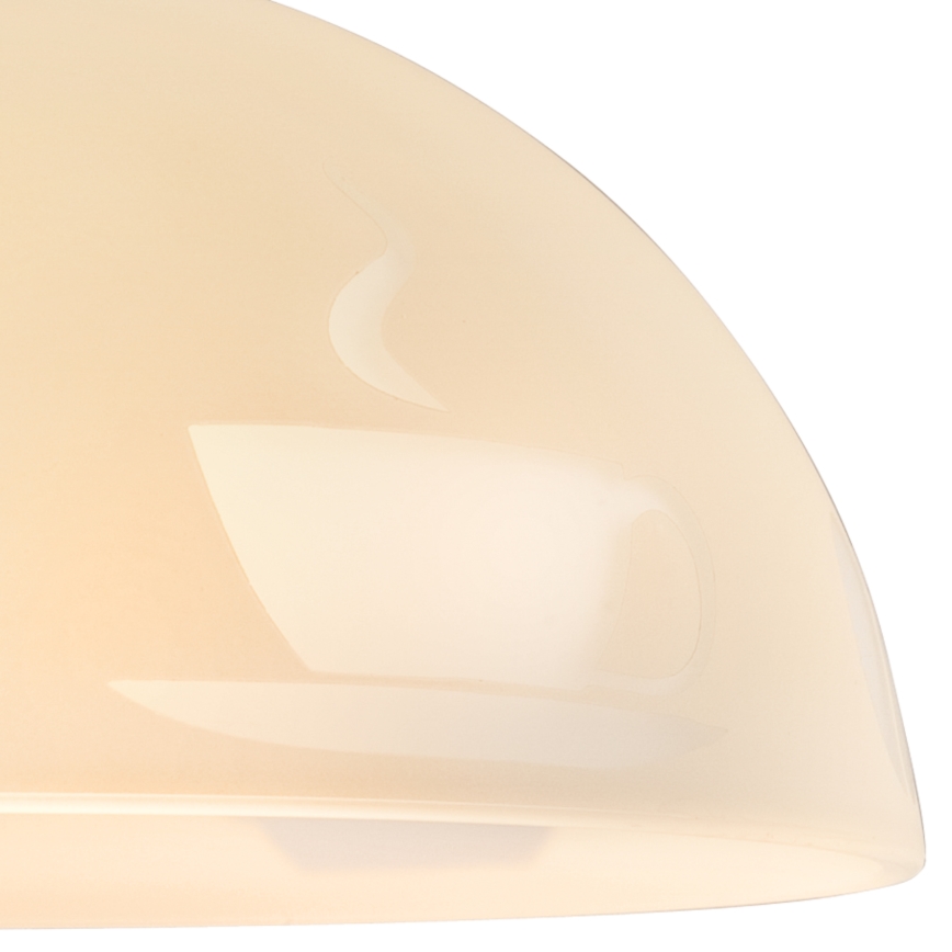 Candelabro num fio 1xE27/60W/230V café