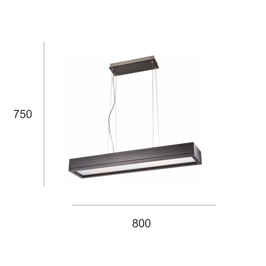 Candelabro num fio AGATA 3xE27/60W/230V