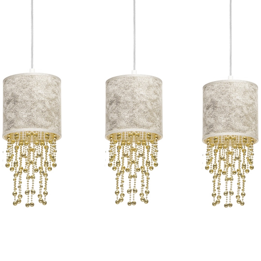 Candelabro num fio ALMERIA 3xE27/60W/230V