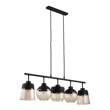 Candelabro num fio AMBER 5xE27/60W/230V