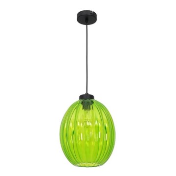 Candelabro num fio BLICK 1xE27/60W/230V verde