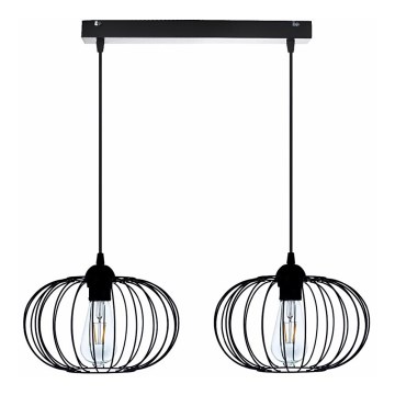 Candelabro num fio BOCCA 2xE27/60W/230V