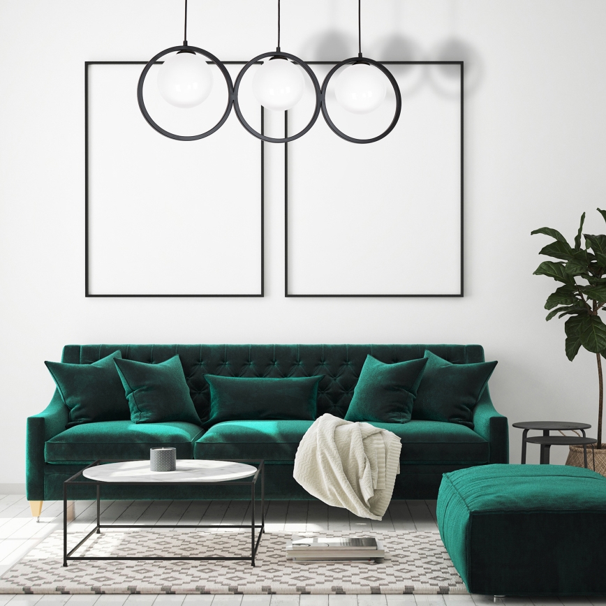 Candelabro num fio BOSTON 3xE14/40W/230V