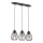 Candelabro num fio BRYLANT BLACK 3xE27/60W/230V