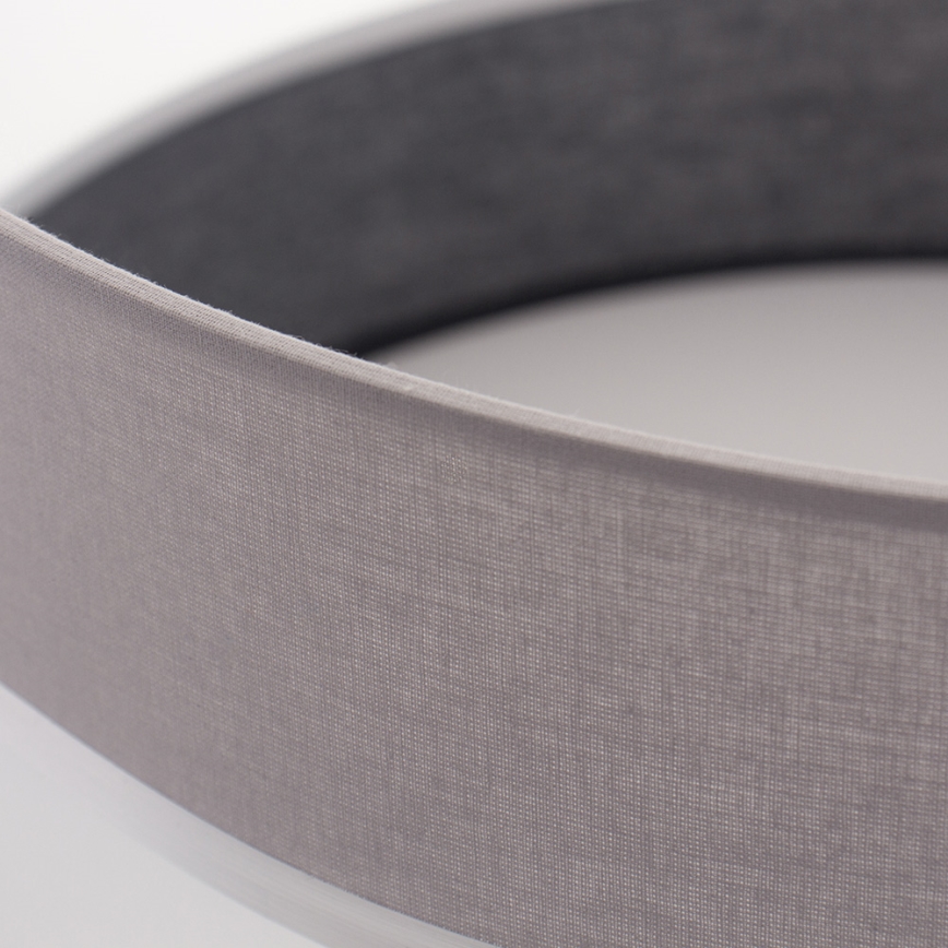 Candelabro num fio CORAL 1xE27/60W/230V preto e cinzento