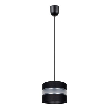 Candelabro num fio CORAL S 1xE27/60W/230V preto antigo