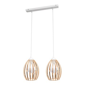 Candelabro num fio DALI 2xE27/15W/230V cobre