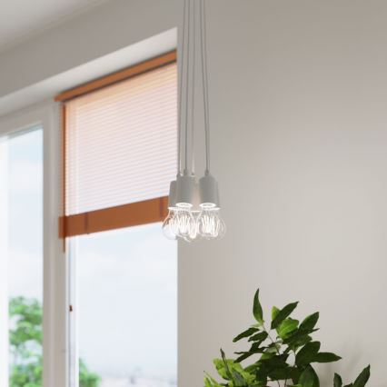 Candelabro num fio DIEGO 3xE27/60W/230V