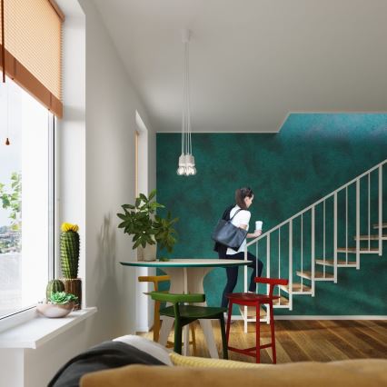 Candelabro num fio DIEGO 5xE27/60W/230V