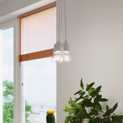 Candelabro num fio DIEGO 5xE27/60W/230V