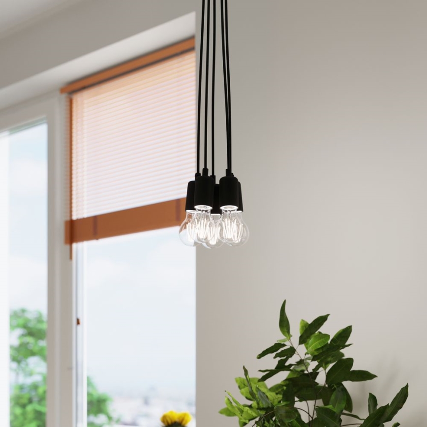 Candelabro num fio DIEGO 5xE27/60W/230V