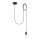 Candelabro num fio EDISON 1 1xE27/60W/230V preto antigo
