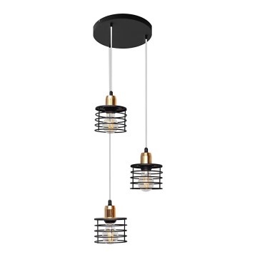 Candelabro num fio EDISON 3xE27/15W/230V
