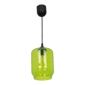 Candelabro num fio ELIAS 1xE27/60W/230V verde
