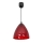 Candelabro num fio FLASH 1xE27/60W/230V vermelho