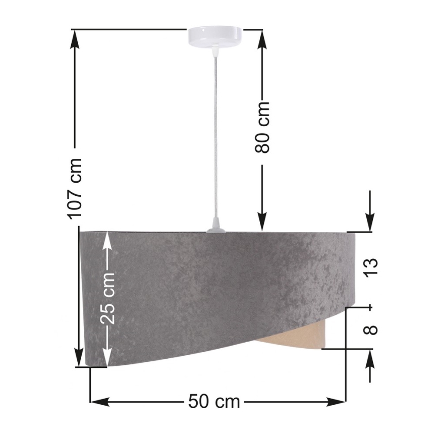 Candelabro num fio GALAXY 1xE27/60W/230V