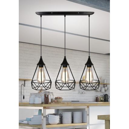 Candelabro num fio GRAF 3xE27/60W/230V