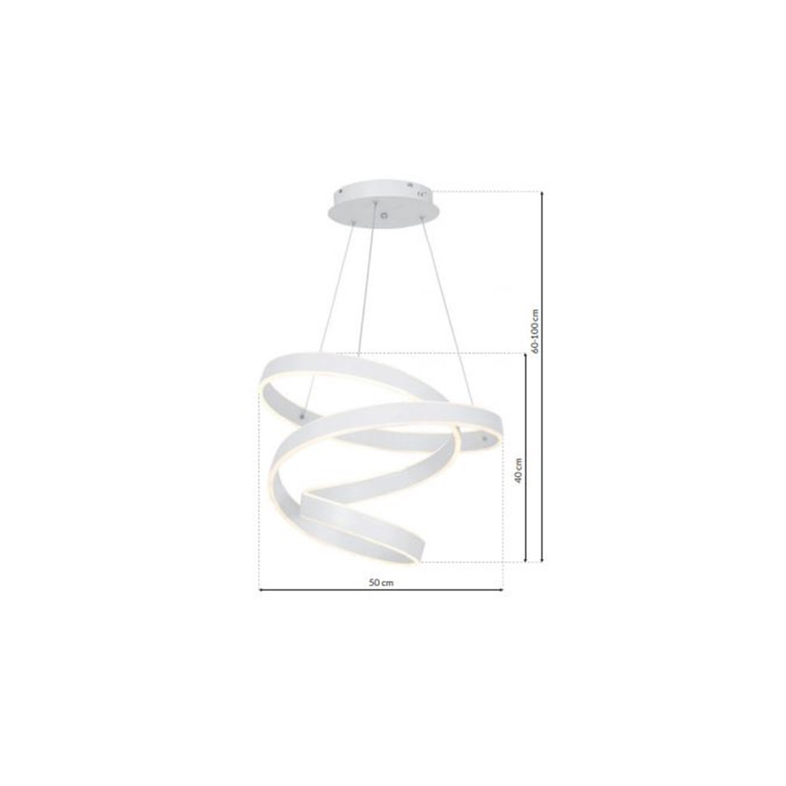 Candelabro num fio LED ANDROMEDA LED/45W/230V