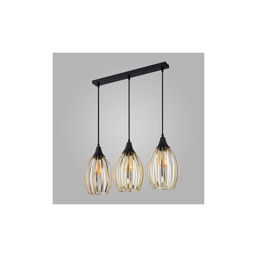 Candelabro num fio LIZA 3xE27/60W/230V