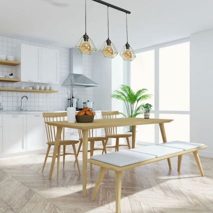 Candelabro num fio LUPO 3xE27/60W/230V