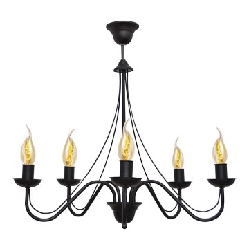 Candelabro num fio MALBO II 5xE14/10W/230V