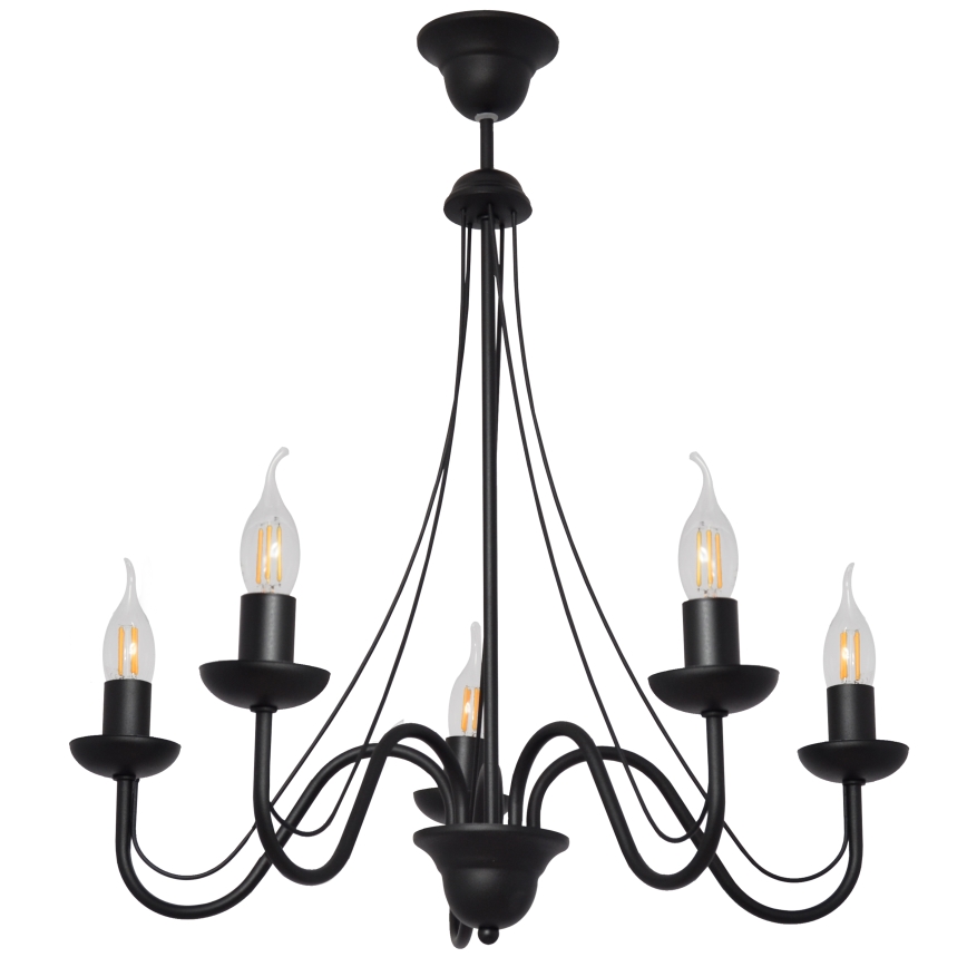 Candelabro num fio MALBO II 5xE14/10W/230V