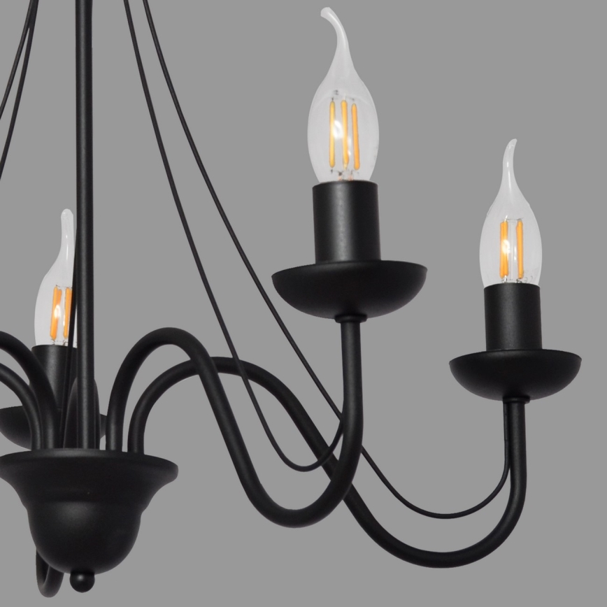 Candelabro num fio MALBO II 5xE14/10W/230V