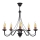 Candelabro num fio MALBO III 5xE14/60W/230V